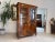 Antique Biedermeier Display Cabinet in Walnut For Sale - Image 9 of 10