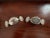Late 20th Century Vintage Sterling Silver Candy Shaped Trinket Boxes -One With Marcasite and One With an Amethyst For Sale - Image 5 of 8