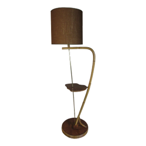 Restored SoCal Googie Style Floor Lamp, Circa 1950
