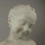 Bust of a Girl, White Marble For Sale - Image 3 of 7