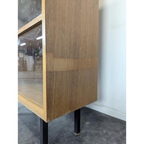 Modernist Glass-Fronted Library For Sale - Image 8 of 9
