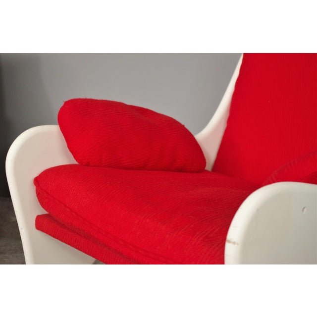 Set of Red Armchairs, 1970 For Sale - Image 18 of 18