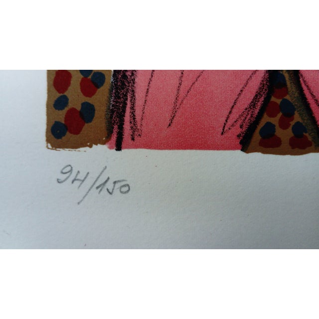 Battle on the Moon - Lithograph N ° 1 1985 For Sale - Image 4 of 6