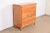 Mid-Century Modern Leslie Diamond for Conant Ball Mid-Century Modern Solid Birch Highboy Dresser, Newly Refinished For Sale - Image 3 of 13