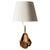Olive Wood Table Lamp, France, 1960s For Sale - Image 11 of 11