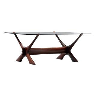 Condor Coffee Tables by Fredrik Schriever-Abeln for Örebro Glasindustri, 1960s, Set of 2 For Sale