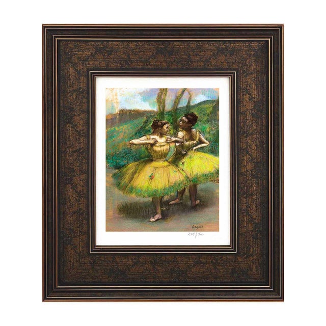Artist: Edgar Degas Country: France Title: Danseuses jupes juane Medium: Giclees Marks: Limited Edition numbered, not...