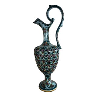 Signed Circa 1871 Portuguese Urn Pair For Sale