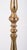 Vintage Danish Brass Floor Lamp with Original Shade, 1960s For Sale - Image 6 of 9