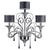 Collection Orchidea Wall Lamp in Metal and Crystal by Jago For Sale - Image 9 of 9