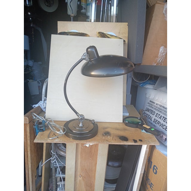 Robert Abbey 1980s Robert Abbey Bruno C Desk Lamp For Sale - Image 4 of 4