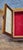 Mid-Century Modern Vintage Mid-Century Modern Walnut Jewelry Box With Red Velvet Lined Compartments & Glass Lid For Sale - Image 3 of 7