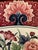 Tosho Toyo Japan Imari-Style Floral Charger Plates For Sale - Image 9 of 11