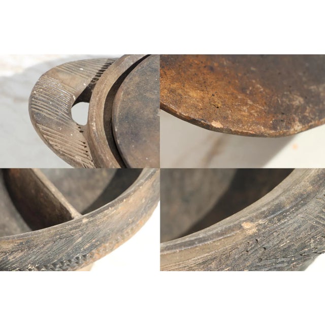 Brown 1900s Centerpiece Covered Tureen From Angola, Chokwe, Ovimbundu, African Art For Sale - Image 8 of 13