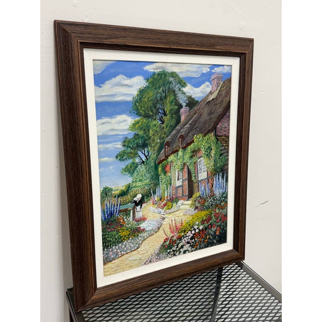 English “Haven of Rest” Reproduction Acrylic Canvas on Board, Artist Unknown For Sale - Image 3 of 12