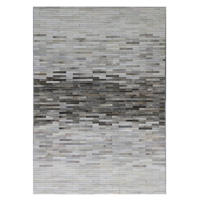 2010s Galaxy Cowhide Silver Area Rug, 8' 0'' X 10' 0'' For Sale - Image 5 of 5