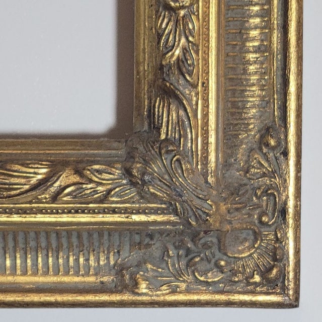 Vintage Gold Giltwood Picture Frame For Sale - Image 4 of 8