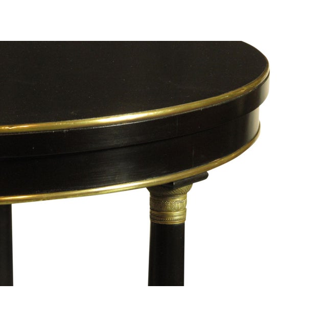 French Late 19th Century French Empire Style Center Table For Sale - Image 3 of 8