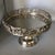 Godinger Vintage Silver Plated Cake Pedestal Serving Platter With Grape Design For Sale - Image 4 of 12