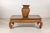 Vintage Chinese Low Kang Two-Tone Elm Coffee Table with Curved Legs For Sale - Image 9 of 18
