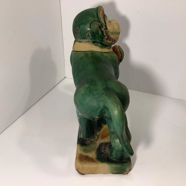 Vintage Home is pleased to present this exquisite pair of ceramic Chinoiserie Monkey Figurines from the 1800s. These are...
