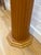 1940s Vintage Wooden Fluted Column Pedestal With Octagonal Detail For Sale - Image 5 of 6
