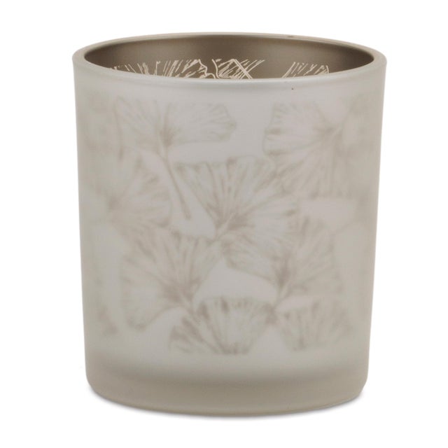 Frosted Glass Votive Holders (Set of 3) For Sale In Chicago - Image 6 of 6