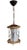 Mid-Century Modern German Pendant Lamp with Frame Maple Wood For Sale