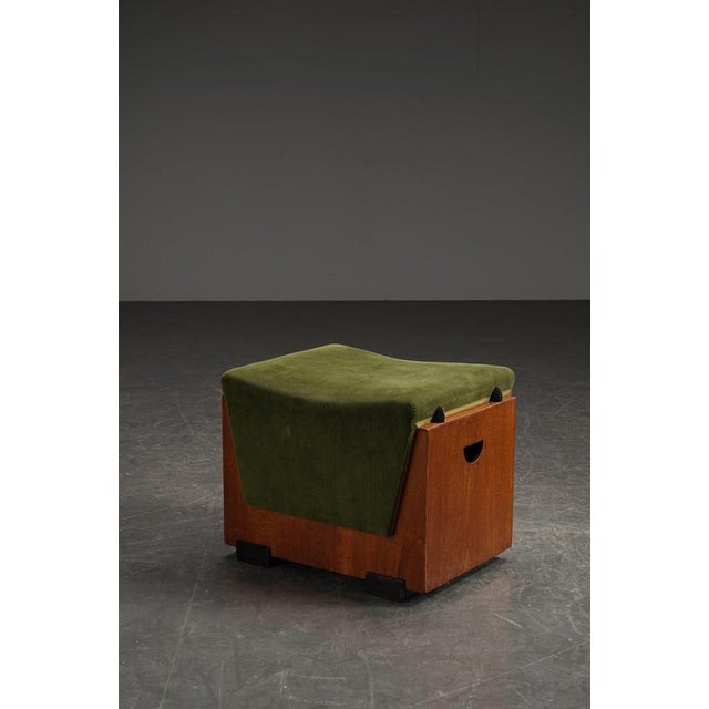 Haagse School Stool, 1930s For Sale - Image 3 of 13