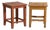 Bedside Tables in Pine, Central Europe, 1940, Set of 2 For Sale