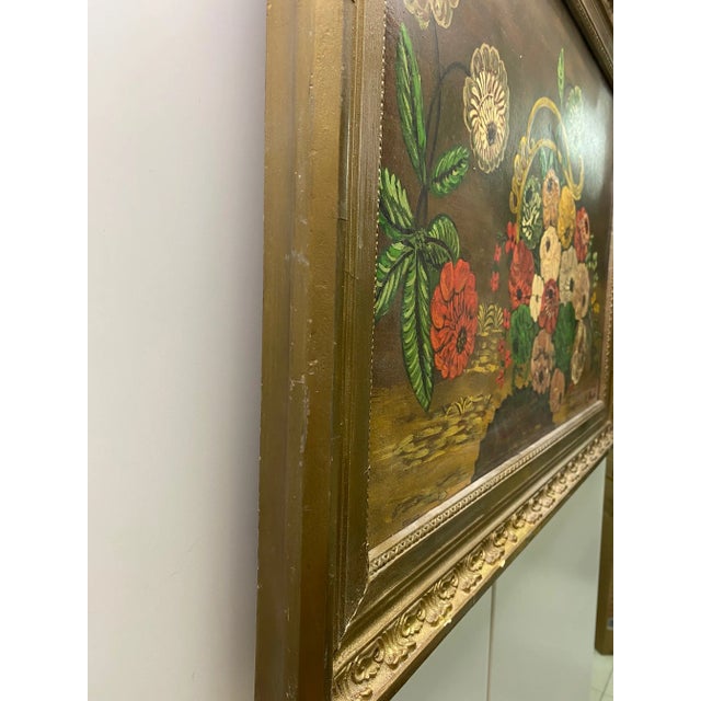 Brown Roberto Gherardi, Still Flemish School, 1980s, Oil on Canvas For Sale - Image 8 of 11