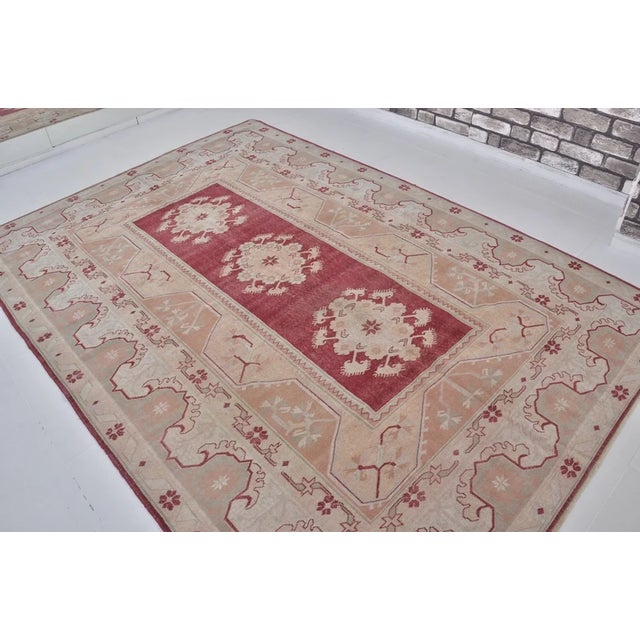 Turkish 1960s Oversize Anatolian Turkish Floor Carpet For Sale - Image 3 of 11