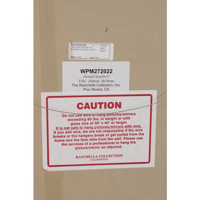 Large Oil Painting Artwork of House & Canal Scene For Sale - Image 13 of 13