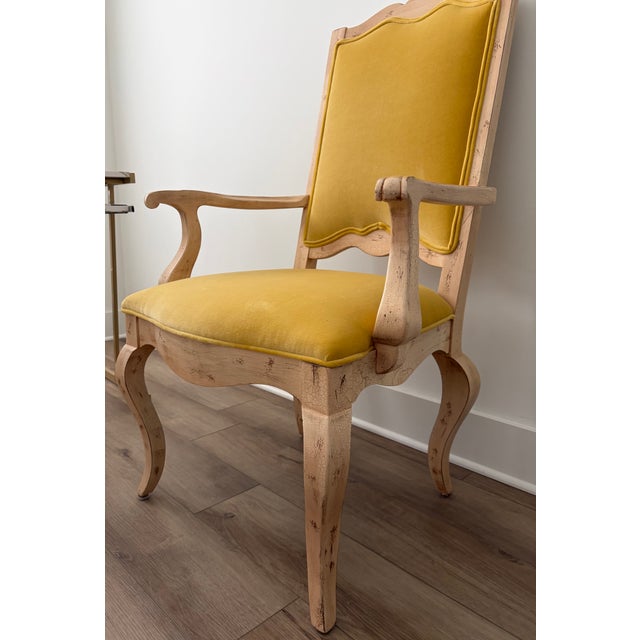 Century Furniture French Country Ladderback Dining Chairs, Set of 8 (2 Arm + 6 Side) For Sale - Image 12 of 15
