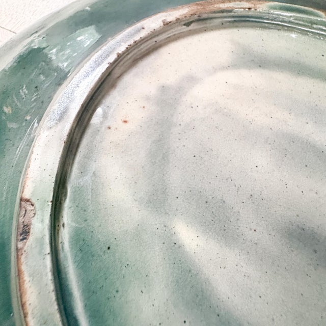 Emerald Antique Wedgwood "Waves and Shells" Majolica Oval Platter For Sale - Image 8 of 13
