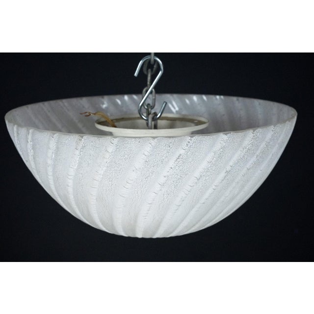 Murano Glass Ceiling Lamp by Alfredo Barbini, Italy, 1980s For Sale - Image 6 of 10