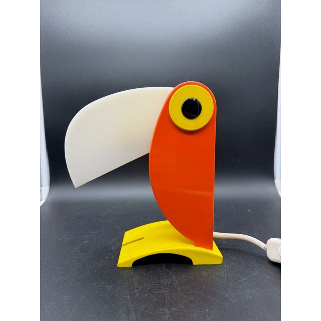 Toucan Table Light by by OTF Verona for Old Timer Ferrari, Italy, 1970s For Sale - Image 4 of 11