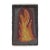 Vintage Swedish Rya Rug, Gray With Scandinavian Flame Pictorial - Rug & Kilim For Sale