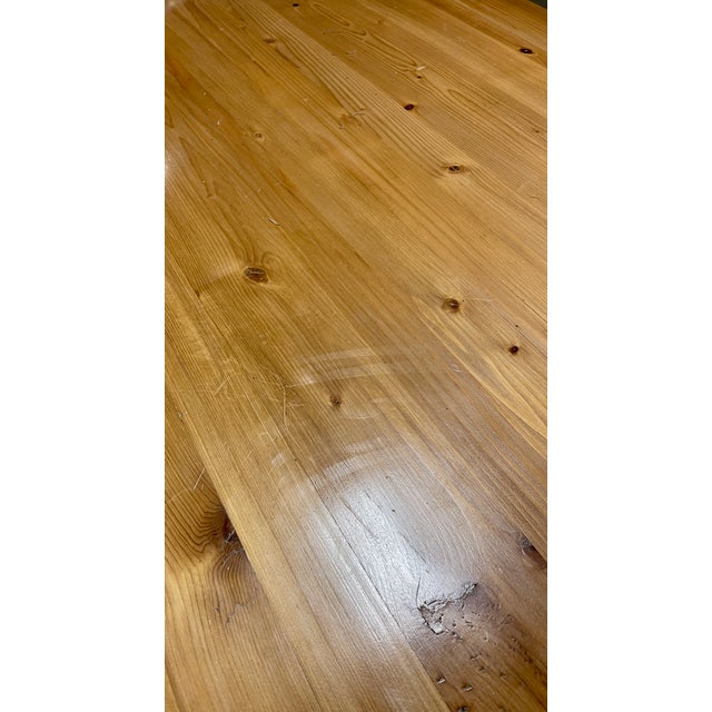 Pine Table Top and Three Drawers For Sale - Image 9 of 12