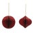 Bring charming simplicity to your holiday décor with this Round Paper Ornament Set. Crafted from lightweight paper, these...