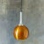 Vintage Anodized Aluminum Ceiling Lamp, in Very Good conditions. Designed 1960 to 1969 European Plug (up to 250V).The...