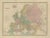Antique Map of Europe Political Divisions by Andriveau-Goujon, Paris, 1861 For Sale - Image 10 of 10