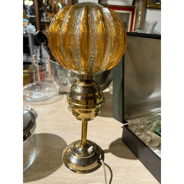 1950s Art Deco Table Lamp, 1950s For Sale - Image 5 of 5