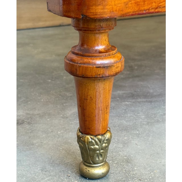 French Neoclassical Burl Maple Bed, 1900 For Sale - Image 4 of 7