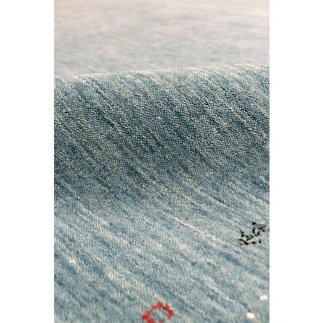 Modern Pasargad Home Gramercy L. Blue Area Rug, 10' 0'' X 14' 0'' For Sale - Image 3 of 6