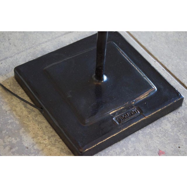 White Egg Floor Lamp by Michel Froment For Sale - Image 8 of 18