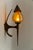 This fixture needs a french bayonet bulb. The one used here for the lamp will be sent along. It is possible to install...
