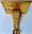 Large Italian Giltwood Acanthus Leaf Wall Bracket Shelf, 20th Century For Sale - Image 4 of 13