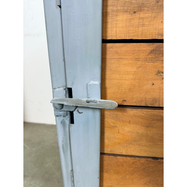 Brown Vintage Industrial Chest of Drawers, 1960s For Sale - Image 8 of 18