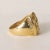 Vintage 24k Solid Gold Lucky Dragon Ring, Size 7 For Sale - Image 4 of 7